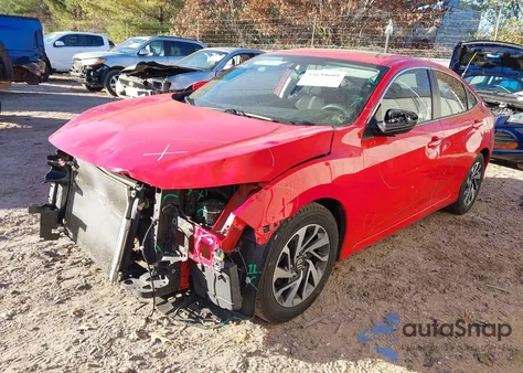 2017 Honda Civic Ex из США, поврежденный, VIN 2HGFC2F71HH520816